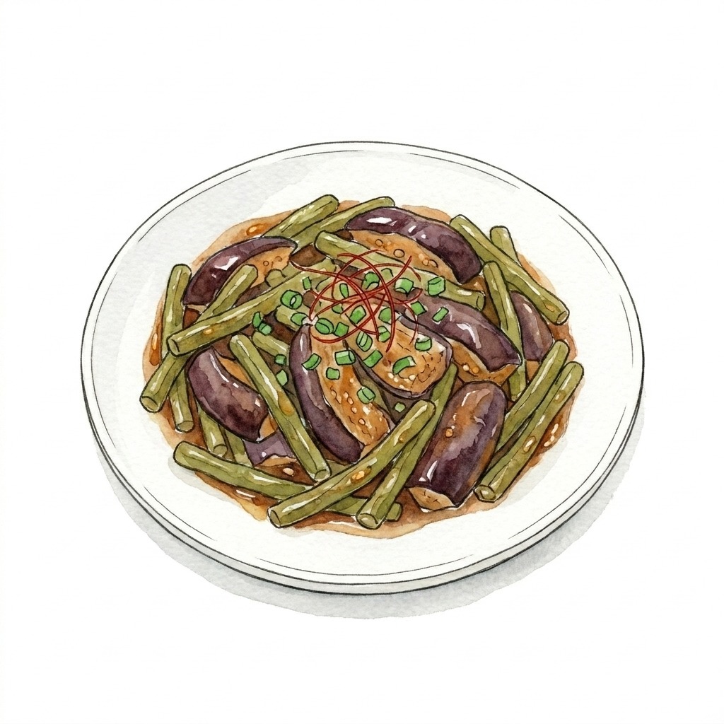 豇豆茄子