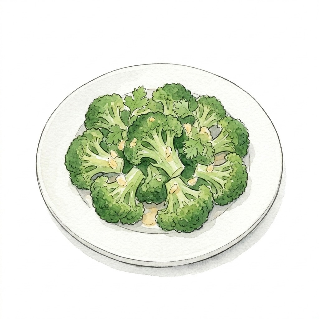 清炒西兰花