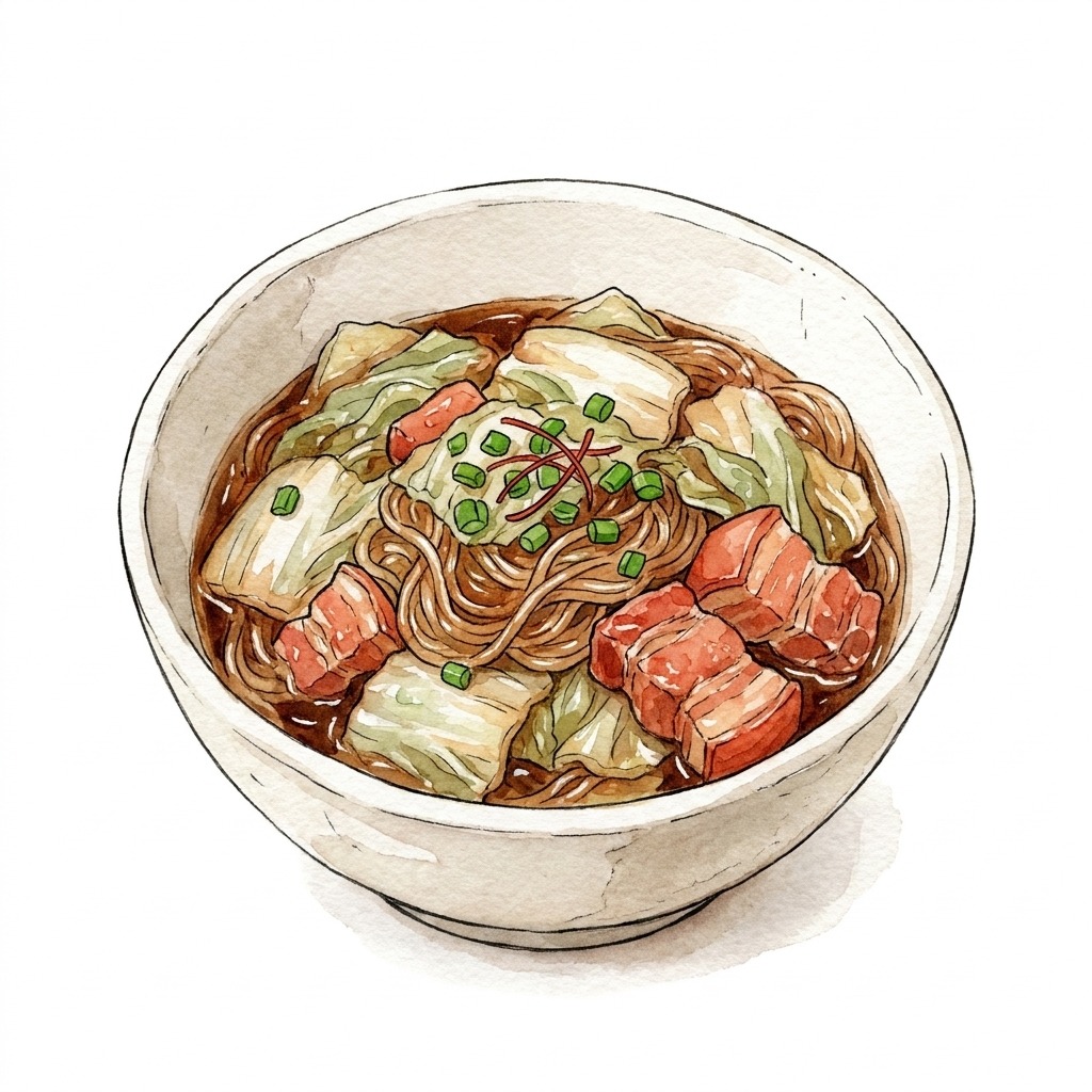 白菜炖粉条