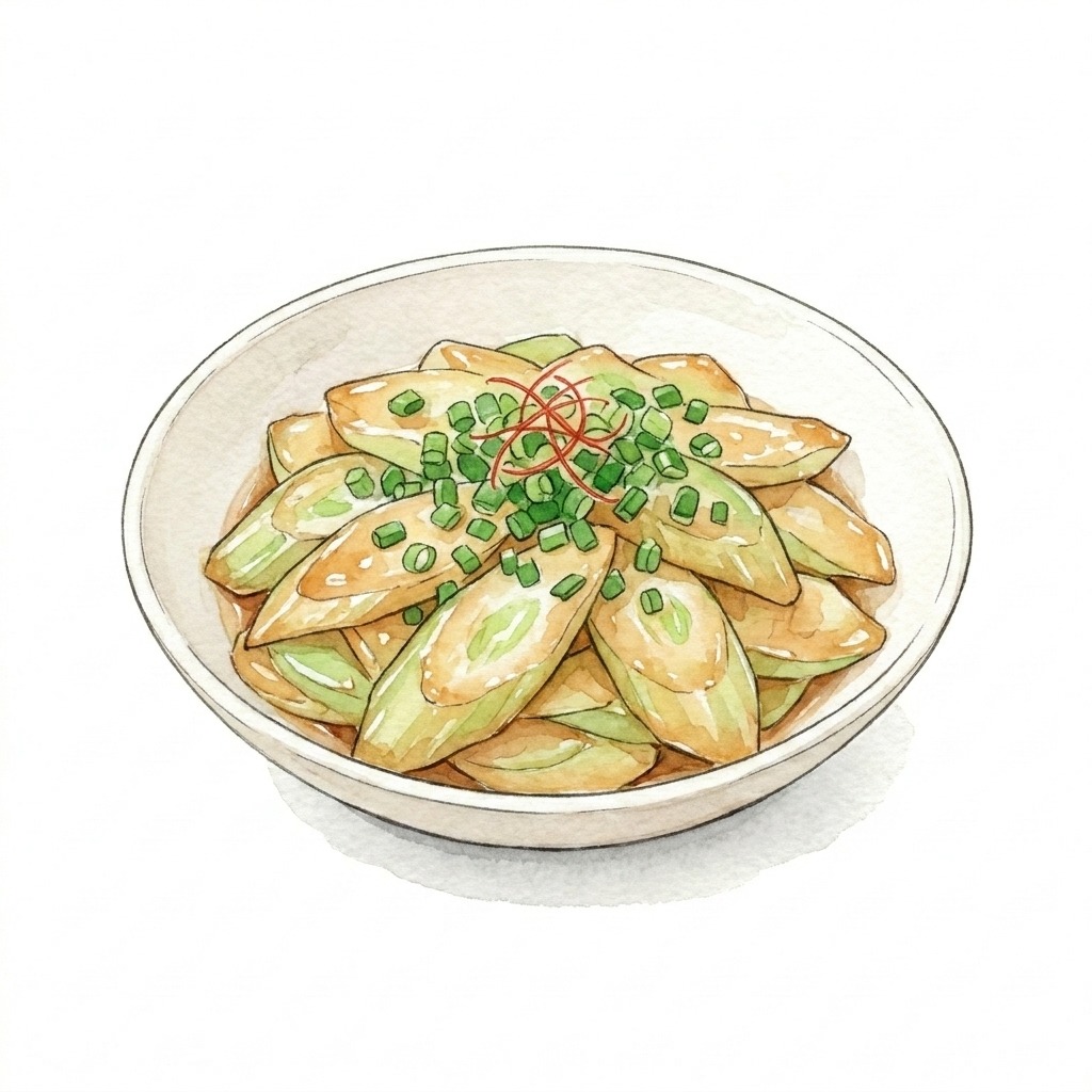油焖莴笋
